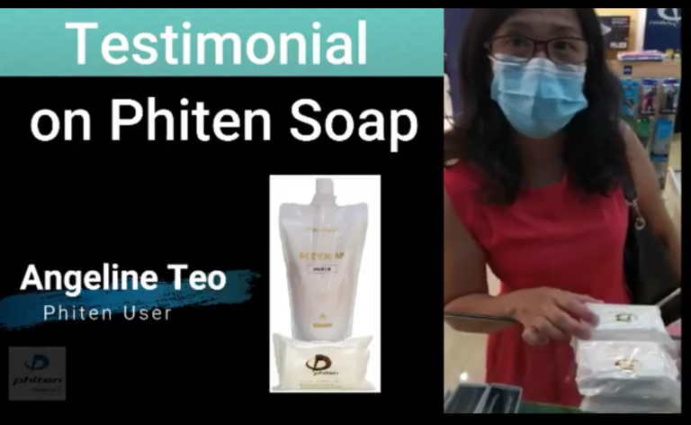 Angeline Teo’s journey with Phiten Soap